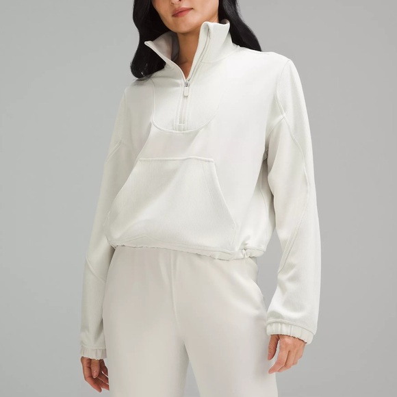 lululemon athletica Tops - lululemon Brushed Softstreme Ribbed Half-Zip